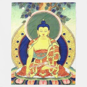 Manta Polar BUDDAH PRAYER Fleece Blanket