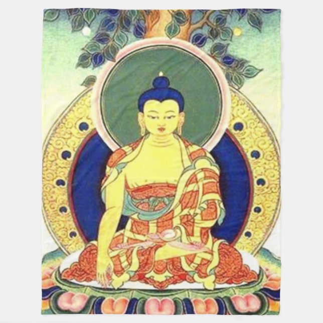 Manta Polar BUDDAH PRAYER Fleece Blanket (Anverso)