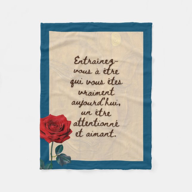 Manta Polar BuddhaHoy #9 Buda Acogedor (Anverso)