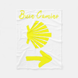 Manta Polar Buen Camino De Santiago De Compostela St. James Wa