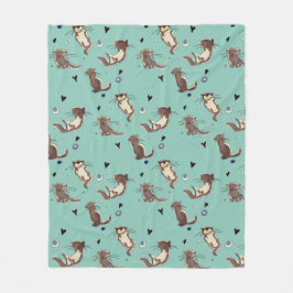 Manta Polar ¡Buenas noches mi nutria linda!