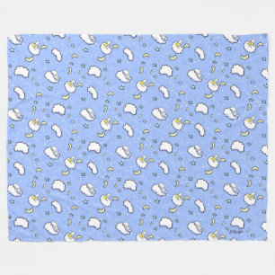 Manta Polar Buenas noches Westis KiniArt Fleece Blanket