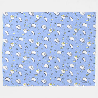 Manta Polar Buenas noches Westis KiniArt Fleece Blanket