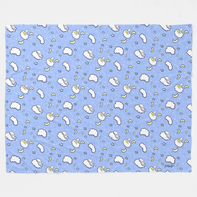 Manta Polar Buenas noches Westis KiniArt Fleece Blanket (Frente (Horizontal))