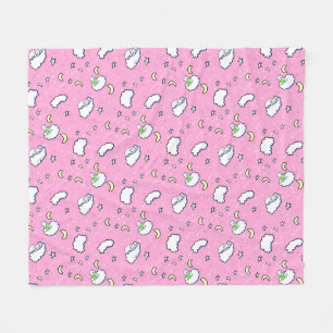 Manta Polar Buenas noches Westis KiniArt Fleece Blanket