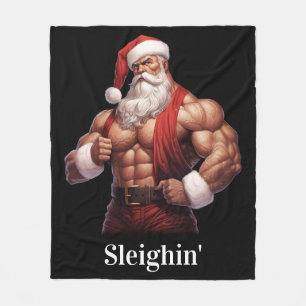 Manta Polar Buff Santa Claus Workout Muscles Gym