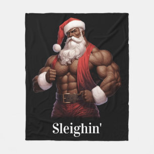 Manta Polar Buff Santa Claus Workout Muscles Gym