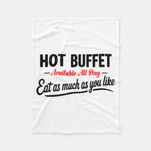 Manta Polar Buffet Caliente Disponible Todo el Día Come Tanto