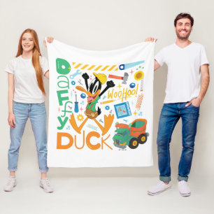Manta Polar BUGS BUNNY BUILDERS™ DAFFY DUCK™ Herramientas de