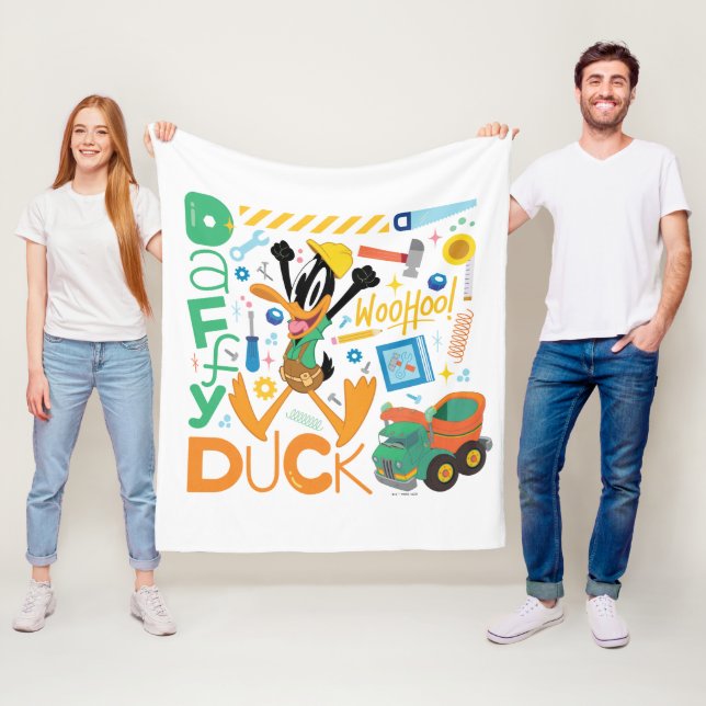 Manta Polar BUGS BUNNY BUILDERS™| DAFFY DUCK™ Herramientas de  (In situ)