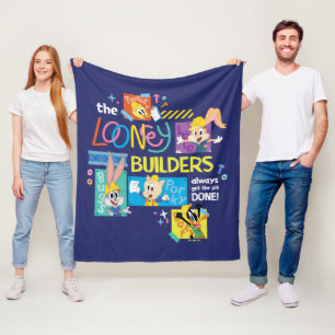 Manta Polar BUGS BUNNY BUILDERS™  El Collage de Looney Builder