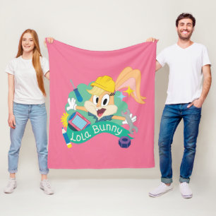 Manta Polar BUGS BUNNY BUILDERS™  Gráfico de caracteres Lola B