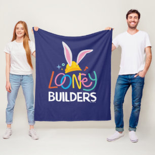 Manta Polar BUGS BUNNY BUILDERS™ Logotipo apilado de Gorra du