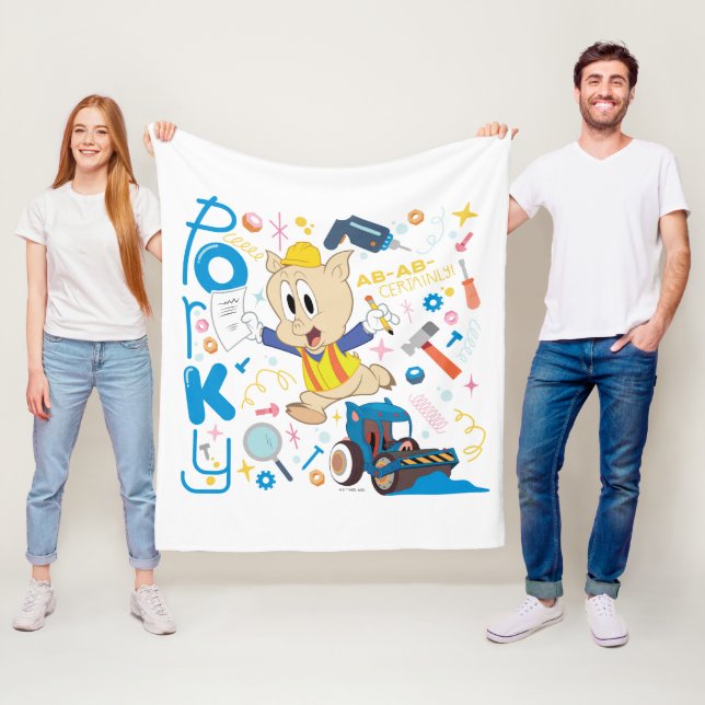 Manta Polar BUGS BUNNY BUILDERS™| Porky Pig Work Tools (In situ)