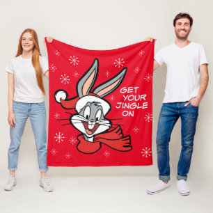 Manta Polar BUGS BUNNY™ Holiday Cheer