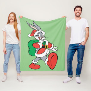 Manta Polar BUGS BUNNY™ Santa