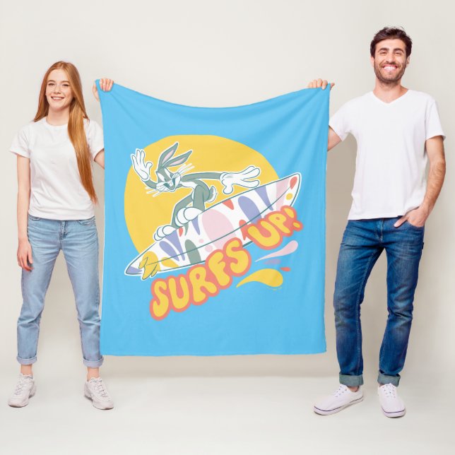 Manta Polar BUGS BUNNY™ - ¡Surfs Up! (In situ)