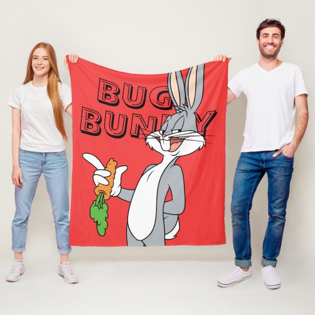 Manta Polar BUGS BUNNY™ With Carrot (In situ)