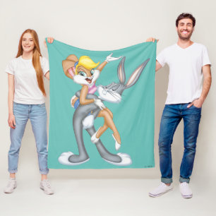 Manta Polar BUGS BUNNY™ y Lola Bunny
