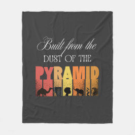 Manta Polar Built From Dust of The Pyramid | Fleece Blanket