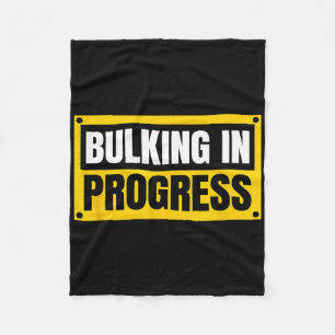 Manta Polar Bulking en Progreso Divertido Halterofilia Culturi