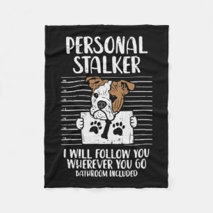 Manta Polar Bulldog de Stalker en inglés