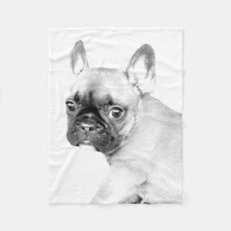Manta Polar Bulldog francés