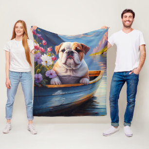 Manta Polar Bulldog inglés sobre un remo: Una aventura escénic