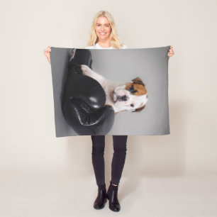 Manta Polar Bulldog lindo Boxer Bulldog inglés Lover Gift