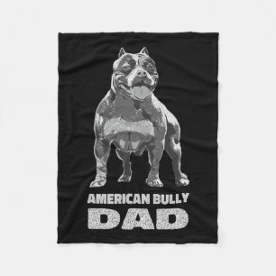 Manta Polar Bulldog Perro Amante Americano