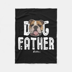 Manta Polar Bulldog Perro Padre Bulldog El Dogfather Ruff Life