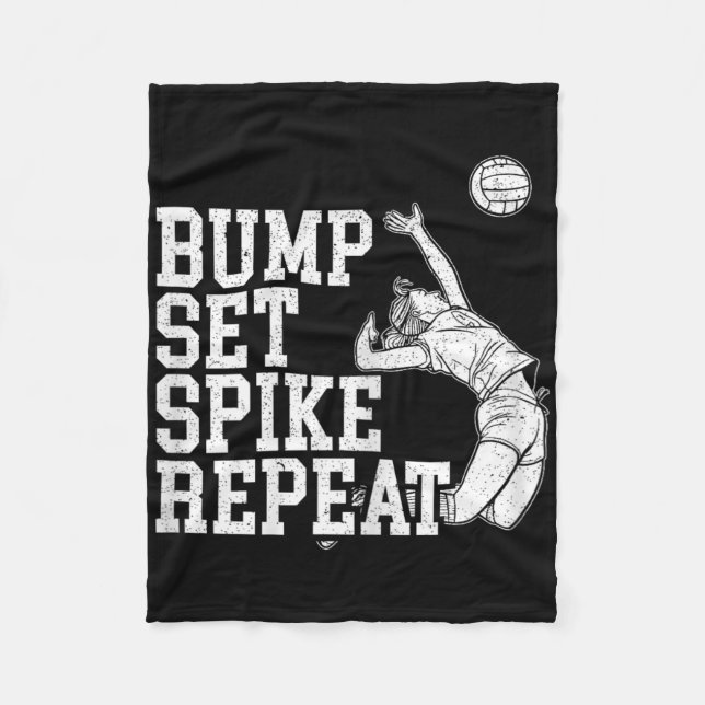 Manta Polar Bump Set Spike Repeat Volleyll Player Coach Gameda (Anverso)