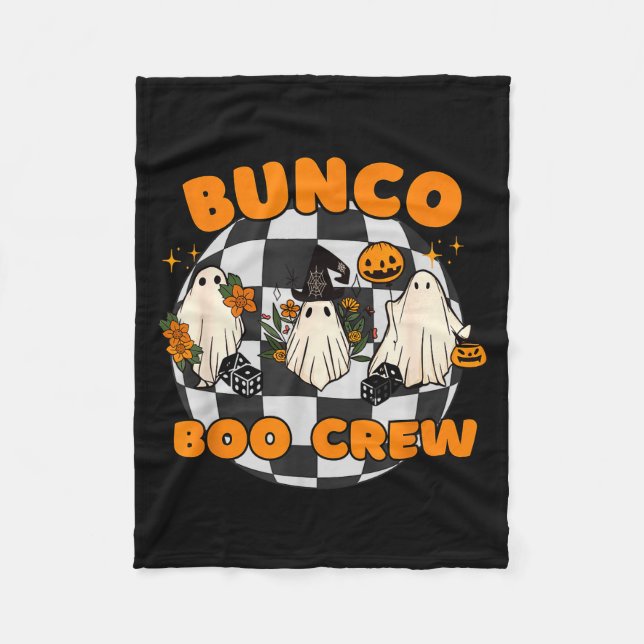 Manta Polar Bunco Boo Crew Bunco Halloween Dice  (Anverso)