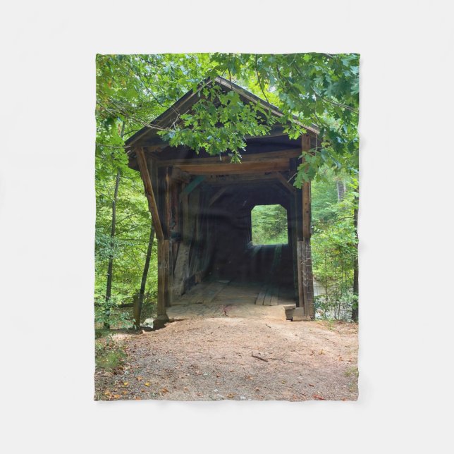 Manta Polar Bunker Hill Covered Bridge (Anverso)