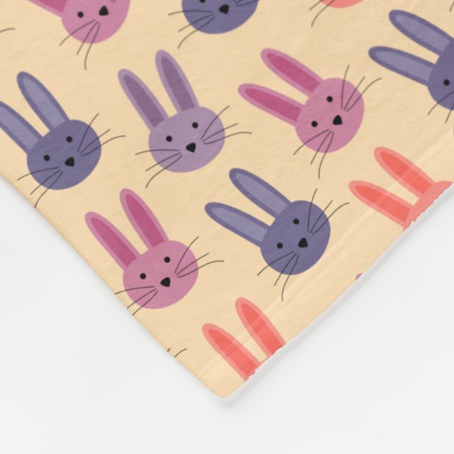 Manta Polar Bunny Fleece Blanket (Esquina)