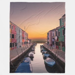 Manta Polar Burano Italia Al Sol Set Fleece Blanket