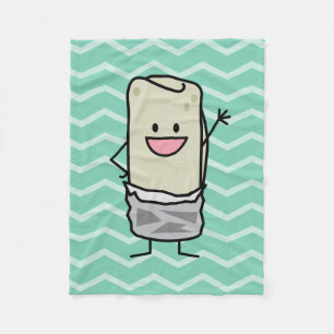 Manta Polar Burrito feliz que renuncia hola