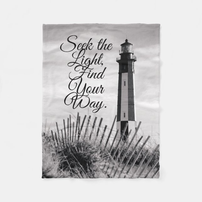 Manta Polar Buscar la luz (Anverso)