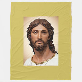 Manta Polar BUSTO DE CRISTO EL SALVADOR por MICHELANGELO 2026_