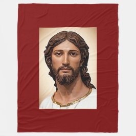 Manta Polar BUSTO DE CRISTO EL SALVADOR por MICHELANGELO 2026_