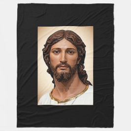 Manta Polar BUSTO DE CRISTO EL SALVADOR por MICHELANGELO 2026_