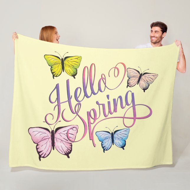 Manta Polar Butfly Hello Spring (In situ)