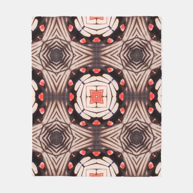 Manta Polar Butterfly, Beautiful seamless pattern made from bu (Anverso)