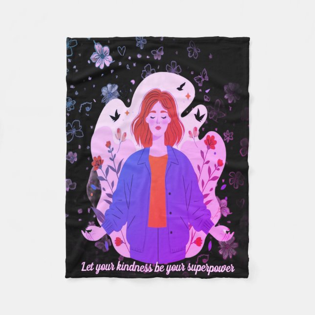 Manta Polar Butterfly Dreams - Cozy Baby Wrap (Anverso)