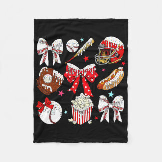 Manta Polar Bysebyll Coquette Bow Drip Game Day Bysebyll Mama 