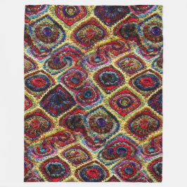 Manta Polar Bywhacky combinado del ganchillo