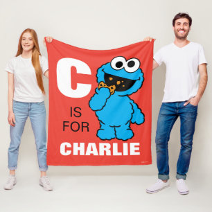 Manta Polar C es para Cookie Monster   Añadir su nombre