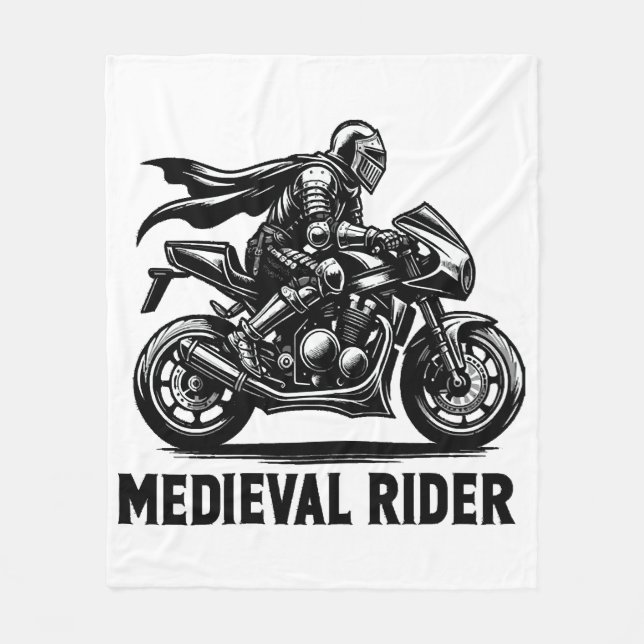 Manta Polar caballero medieval (Anverso)