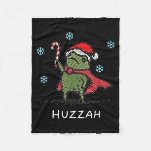 Manta Polar Caballero Rana Huzzah Espada Divertida Cita Meme N