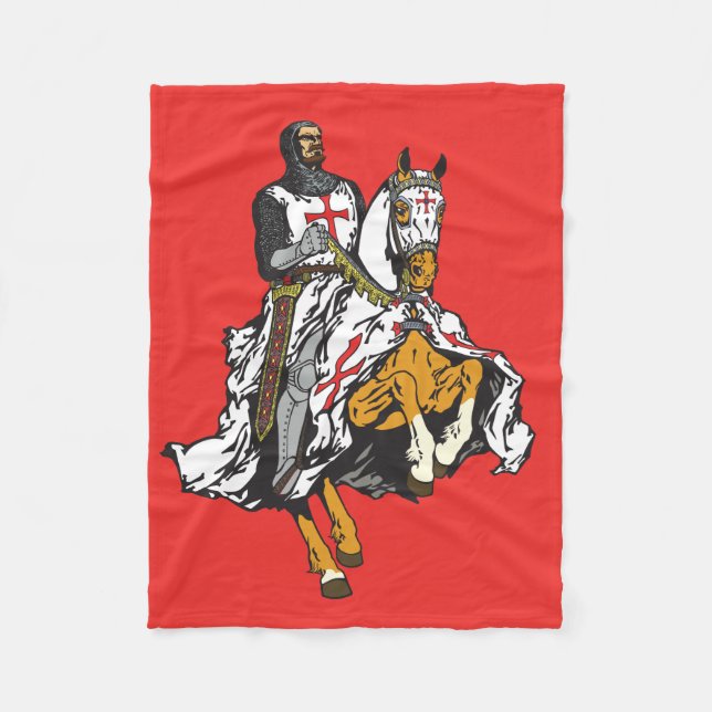 Manta Polar Caballero templario (Anverso)